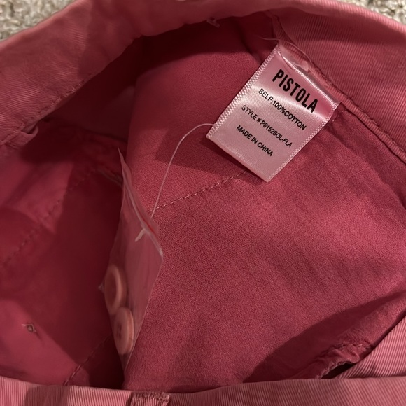 NWT PISTOLA Kellin Pleated Trouser in Pink flamingo size 26 - Picture 10 of 10
